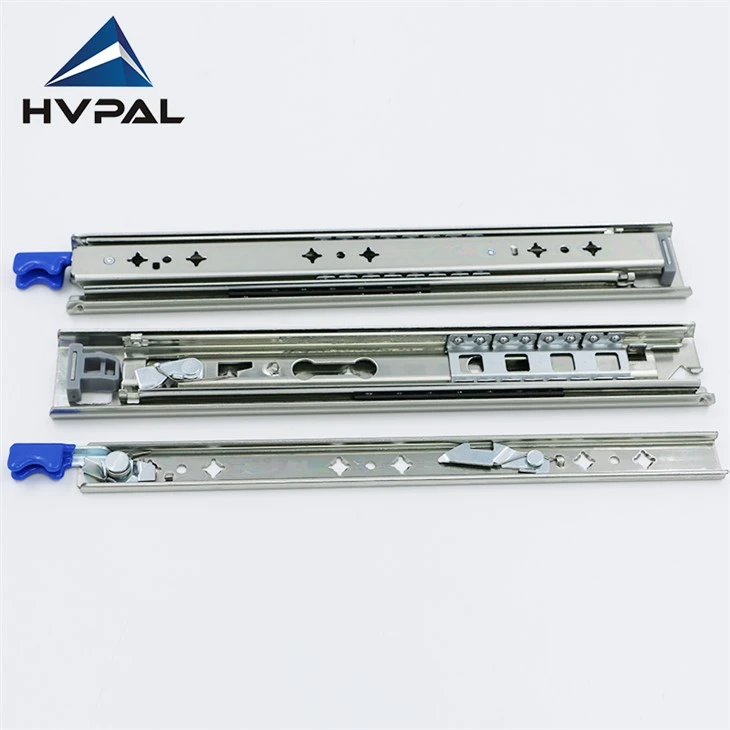 locking full extension drawer runner 29--4